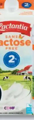IGA LACTANTIA LACTOSE-FREE MILK offer