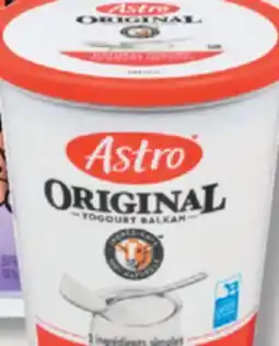 IGA ASTRO ORIGINAL YOGURT offer