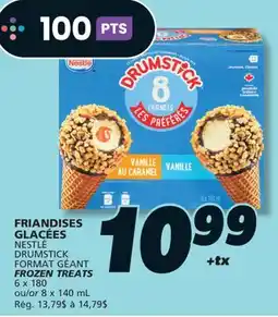 IGA NESTLÉ DRUMSTICK FORMAT GÉANT FROZEN TREATS offer