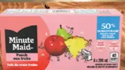 IGA MINUTE MAID FRUIT JUICE offer