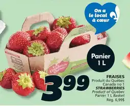 IGA STRAWBERRIES offer