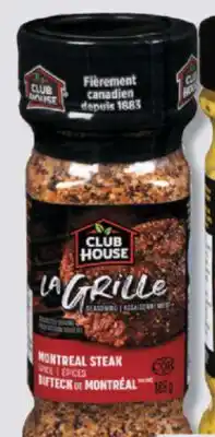 IGA CLUB HOUSE LA GRILLE SEASONING offer