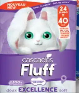 IGA CASCADES FLUFF BATHROOM TISSUE offer