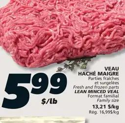 IGA VEAU HACHÉ MAIGRE offer