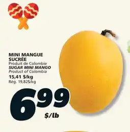 IGA SUGAR MINI MANGO offer