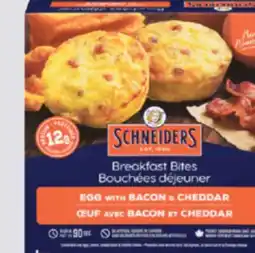 IGA SCHNEIDERS FROZEN BREAKFAST BITES OR SANDWICHES offer