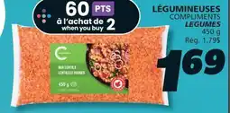 IGA COMPLIMENTS LEGUMES offer