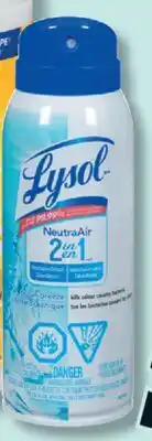 IGA LYSOL (283 à 350 g) CLEANER, DISINFECTANT OR DISINFECTING WIPES offer