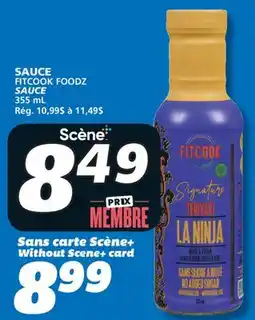 IGA FITCOOK FOODZ SAUCE offer