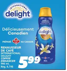 IGA INTERNATIONAL DELIGHT COFFEE ENHANCER offer