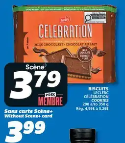 IGA LECLERC CÉLÉBRATION COOKIES offer