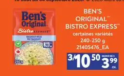 Provigo BEN'S ORIGINAL BISTRO EXPRESS offer