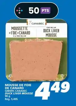 IGA GIBIERS CANABEC DUCK LIVER MOUSSE offer