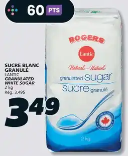 IGA LANTIC GRANULATED WHITE SUGAR offer