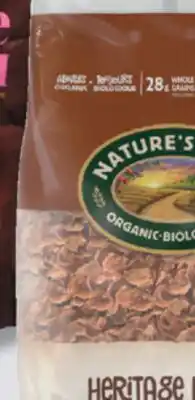 IGA NATURE'S PATH ORGANIC CEREAL offer