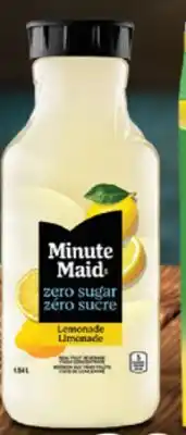 IGA MINUTE MAID FRUIT BEVERAGE offer