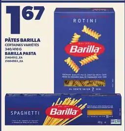 Provigo PÂTES BARILLA | BARILLA PASTA, 340/410 G offer