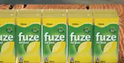 IGA FUZE (10 x 200 mL) FRUIT JUICE, PUNCH OR ICED TEA offer