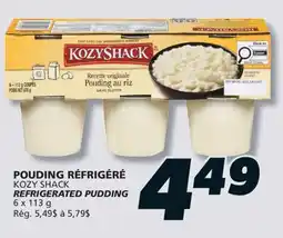 IGA KOZY SHACK REFRIGERATED PUDDING offer