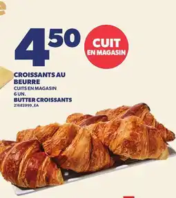 Provigo CROISSANTS AU BEURRE | BUTTER CROISSANTS, 6 UN offer