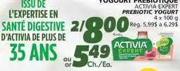 IGA ACTIVIA EXPERT PREBIOTIC YOGURT offer
