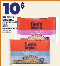 Provigo RIZ BEN'S ORIGINAL|BEN'S ORIGINAL RICE offer