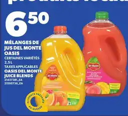 Provigo MÉLANGES DE JUS DEL MONTE OASIS | OASIS DEL MONTE JUICE BLENDS offer