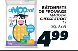 IGA AMOOZA! CHEESE STICKS offer