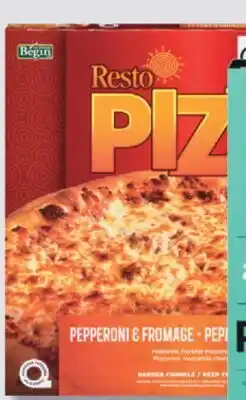 IGA RESTO PIZZ FROZEN PIZZA offer
