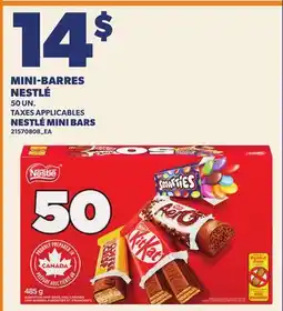 Provigo MINI-BARRES NESTLÉ | NESTLÉ MINI BARS, 50 UN offer