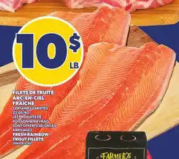 Provigo FILETS DE TRUITE ARC-EN-CIEL FRAÎCHE | FRESH RAINBOW TROUT FILLETS offer