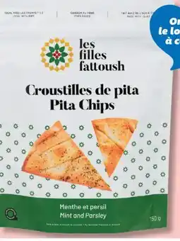 IGA LES FILLES FATTOUSH PITA CHIPS offer