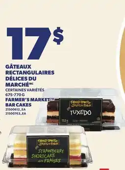 Provigo GÂTEAUX RECTANGULAIRES DÉLICES DU MARCHÉ | FARMER'S MARKET BAR CAKES offer