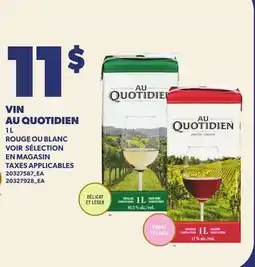 Provigo VIN AU QUOTIDIEN offer