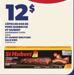 Provigo CÔTES DE DOS DE PORC BARBECUE ST-HUBERT | ST-HUBERT BBQ PORK BACK RIBS offer