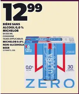 Provigo BIÈRE SANS ALCOOL 0,0 % MICHELOB | MICHELOB 0.0% NON-ALCOHOLIC BEER offer