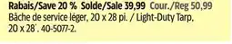 Canadian Tire Light-Duty Tarp, 20 x 28´ offer