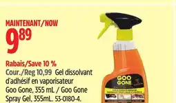 Canadian Tire Goo Gone Spray Gel offer