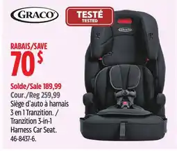 Canadian Tire Graco Tranzition 3-in-1 Harness Car Seat offer
