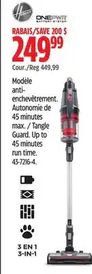 Canadian Tire Hoover Tangle Guard offer