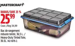 Canadian Tire Heavy-Duty Tinted Tote MASTERCRAFT offer