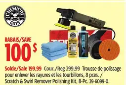Canadian Tire CHEMICAL GUYS Scratch & Swirl Remover Polishing Kit, 8-Pc offer