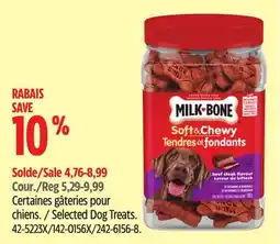 Canadian Tire Milk-Bone Selected Dog Treats offer