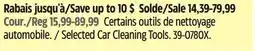 Canadian Tire Chemical Guys Selected Car Cleaning Tools offer