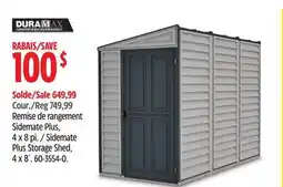 Canadian Tire Duramax Sidemate Plus Storage Shed offer