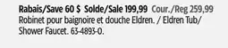 Canadian Tire Eldren Tub/Shower Faucet offer