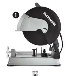 Canadian Tire MAXIMUM 14˝ Chop Saw. 15A. 3300 RPM offer