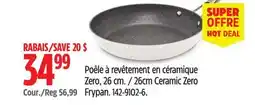 Canadian Tire 26cm Ceramic Zero Frypan offer