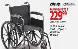 Canadian Tire Sport 1 Wheelchair offer