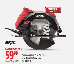 Canadian Tire SKIL 7 1⁄4˝ Circular Saw, 13A offer